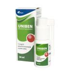 UNIBEN 1,5 mg/ml, aerozol do stosowania w jamie ustnej, 30 ml.