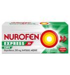Nurofen Express Caps, 200 mg, kaps.miekkie, 10 szt