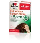 Doppelherz aktiv Na włosy i paznokcie + skrzyp, kapsułki, 30 szt.