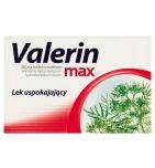 Valerin max, 360 mg, 10 tabletek, tabletek