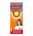 Nurofen dla dzieci Junior truskawkowy, (40 mg/ml), zawiesina doustna, 100 ml