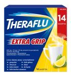 Theraflu ExtraGRIP, proszek do sporządzenia roztworu doustnego, 14 saszetek