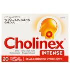 Cholinex Intense, tabletki do ssania, miód i cytryna, 20 szt.
