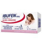 Ibufen Baby, 60 mg, czopki, 5 szt.