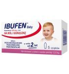 Ibufen Baby, 125 mg, czopki, 5 szt.