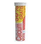 Calcium 300 Uni-Phar, tabletki musujące, pomarańcza, 20 szt. (10 szt.+10 szt.)