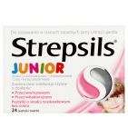 Strepsils Junior, pastylki, 24 szt.