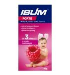 Ibum forte, 200 mg/5 ml, zawiesina doustna o smaku malinowym, 100 g