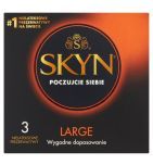 Skyn Large, nielateksowe prezerwatywy, 3 szt.