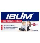 Ibum dla dzieci, 125 mg, czopki, 10 szt.