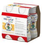 Resource Junior, płyn o smaku waniliowym, 4 x 200 ml