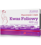 Olimp Kwas foliowy, 400 &micro;g, tabletki, 30 szt