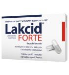 Lakcid forte, kapsułki twarde, 10 szt.