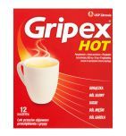 Gripex Hot, proszek do sporządzania roztworu doustnego, 12 saszetek