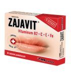 Zajavit, witamina B2 + C + E + Fe, tabletki powlekane, 30 szt.