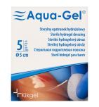 Aqua-Gel, opatrunek hydrożelowy, średnica 5 cm, 5 szt.