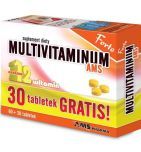 Multivitaminum AMS Forte, tabletki, 60 szt. + 30 szt.
