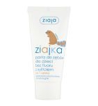 Ziajka, pasta do zębów bez fluoru, z xylitolem, 50 ml,, tuba