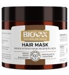 Biovax Argan, Kokos, Makadamia, maska intensywnie regenerująca, 250 ml