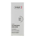 Ziaja Med Kuracja Ochronna UVA+UVB, matujący krem do twarzy, cera tłusta i mieszana,  SPF 50+, 50 ml