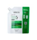 Vichy Dercos, szampon przeciwłupieżowy, włosy suche, refill, 390ml