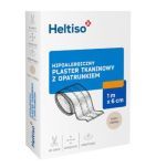 Heltiso plaster tkaninowy z opatrunkiem 1m x 6cm