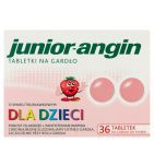 Junior angin, tabletki na gardło, 36 szt.