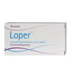 Loper, 2 mg, tabletki, opakowanie po 10 tabletek.