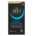Skyn Ekstra Nawilżane, nielateksowe prezerwatywy, 10 szt.