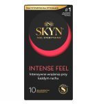 Skyn Intense Feel, nielateksowe prezerwatywy z wypustkami, 10 szt.