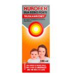 Nurofen dla dzieci Forte truskawkowy, 40 mg/ml, zawiesina doustna, 100 ml