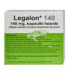 Legalon 140, 140 mg, kapsułki twarde, 20 szt. (import równoległy, Delfarma)