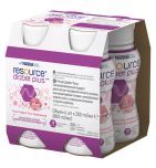Resource Diabet Plus, dieta kompletna w płynie, smak truskawkowy, 4 x 200 ml