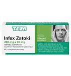 Infex Zatoki, 200 mg+30 mg, tabl.powl.,  24 szt