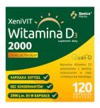 XeniVIT Witamina D 2000, kapsułki miękkie, 120 szt.