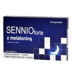Sennio forte z melatonina, kaps.twarde, 30 szt
