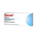 Dexak, 25 mg, tabletki powlekane, 30 szt. (import równoległy, Delfarma)
