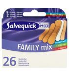 Salvequick Med, Family Mix, plastry, 26 szt.