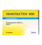 Vigantoletten 1000, 25 mcg (1000 j.m.), tabletki, 90 sztuk