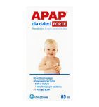 Apap dla dzieci forte, 40 mg/ml, zawiesina doustna, 85 ml