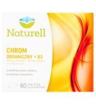 Naturell Chrom Organiczny + B3, tabletki do ssania, 60 szt.