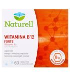 Naturell Witamina B12 FORTE, tabletki do rozgryzania i żucia, 60 szt.