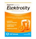 Stoperan, Elektrolity, proszek, smak pomarańczowy, 7 saszetek