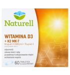 Naturell Witamina D3 + K2 MK-7, tabletki do ssania, 60 szt.