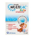 Multilac Baby, krople, synbiotyk (probiotyk + prebiotyk), 5 ml