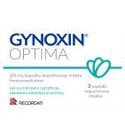 Gynoxin Optima, 200 mg, kapsułki dopochwowe, miękkie, 3 szt.
