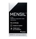 Mensil, 25 mg, tabletki do rozgryzania, żucia, 4 szt.