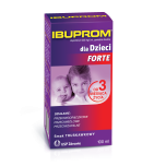 Ibuprom dla Dzieci Forte, 200 mg/5 ml, zaw.doustna, 100 ml