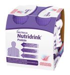 Nutridrink Protein, rześki smak czerwonych owoców, płyn, 4 x 125 ml