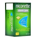 Nicorette Classic Gum, 4 mg, guma do żucia lecznicza, 105 szt.